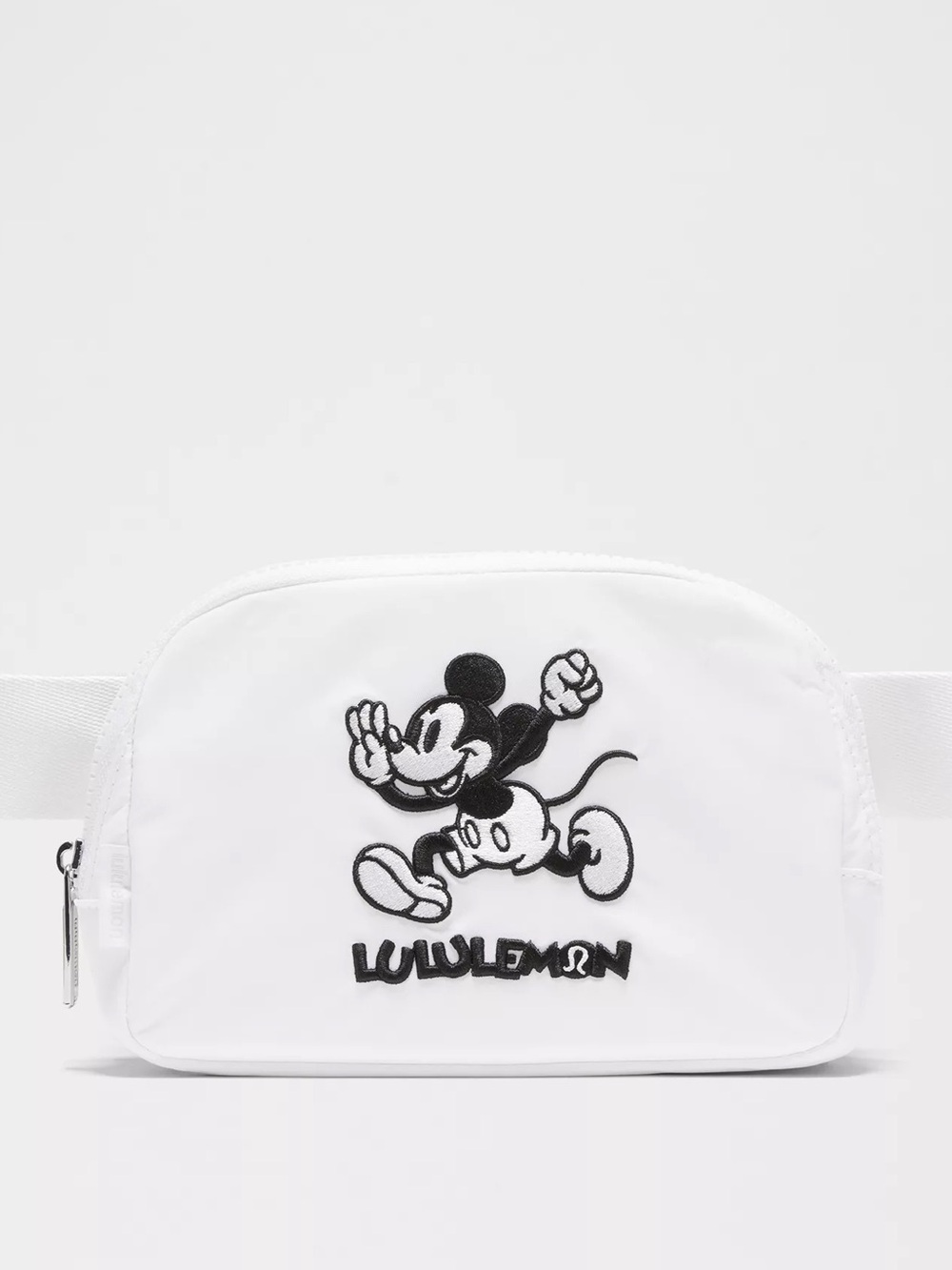 NWT Lululemon x Disney White Mickey Mouse Belt Bag